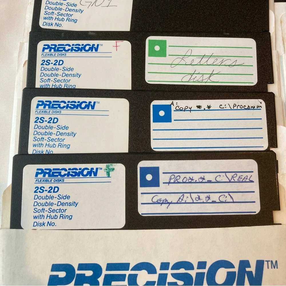 UNTESTED 5.25” Floppy Disk Disc Misc Lot of 17 Vintage Games Software Media 80s